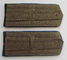 Field soviet shoulder boards for red army cavalry junior officer, Type 1943, COPY. Field shoulder boards should be worn without any stencils or emblems of the armed forces. Used until December 1955.