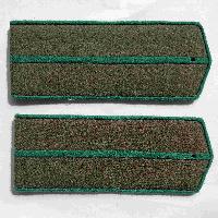 Field soviet shoulder boards for red army border guard junior officer, Type 1943, COPY. Field shoulder boards should be worn without any stencils or emblems of the armed forces. Used until December 1955.