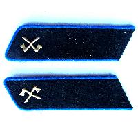 USSR Collar Tab. Red army technical troops, Type 1935, COPY.
