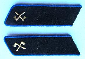 USSR Collar Tab. Red army technical troops, Type 1935, COPY.
