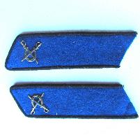 USSR Collar Tab. Red army cavalry. Type 1935, COPY.