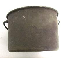 Red army aluminium mess tin. Early model from 1924, original. Was used during ww2. Produced at factory «Красный Выборжец» in Leningrad. Mess tin almost completely repeated the old model of imperial Russian army.