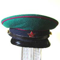 Soviet army border officer hat. Type 1936, COPY. Border officer hat was approved by order №176 of the Peoples Commissariat of Defense from 3 December 1935.