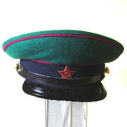 Soviet army border officer hat, Type 1936