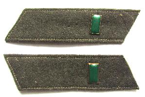 USSR Field Collar Tab. Red army officer, Сaptain. Type 1941, COPY.