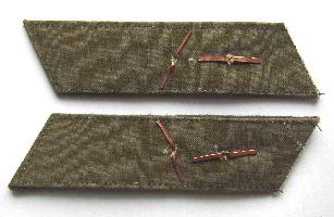 USSR Field Collar Tab. Red army officer, Lieutenant. Type 1941, COPY.