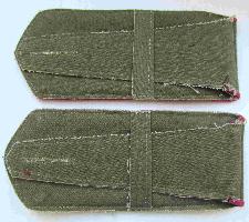 Field soviet shoulder boards for red army infantry Head-SERGEANT, Type 1943, COPY. Field shoulder boards should be worn without any stencils or emblems of the armed forces. Used until December 1955.