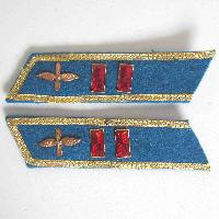 USSR Collar Tab. Red army Air Force officer, Major. Type 1935, COPY.