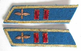 USSR Collar Tab. Red army Air Force officer, Major. Type 1935, COPY.