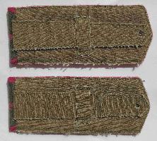 Field soviet shoulder boards for red army Infantry junior Officer, Type 1943, COPY. Field shoulder boards should be worn without any stencils or emblems of the armed forces. Used until December 1955.