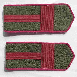 Field soviet shoulder boards, Infantry petty officer(STARSHINA),t.1943