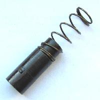 Cylinder sleeve with spring for russian revolver Nagant M1895, original