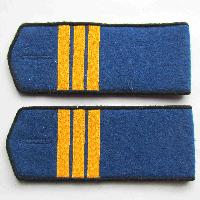 Field soviet shoulder boards for red army Cavalry sergeant, Type 1943, COPY.,Used until December 1955.