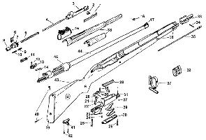 Original schlagbolzen mit schlagbolzenfeder für K98 Mauser