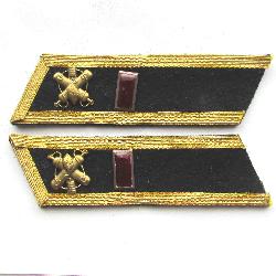 USSR Collar Tab,Chemical troops officer, Сaptain, Type 1935