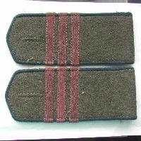 Field soviet shoulder boards for red army medic sergeant, Type 1943, COPY. Field shoulder boards should be worn without any stencils or emblems of the armed forces. Used until December 1955.