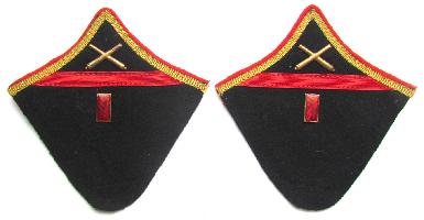 USSR Collar Tab overcoat. Red army artillery officer Сaptain. Type 1935, COPY