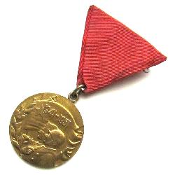 Medal of 10 years of JNA