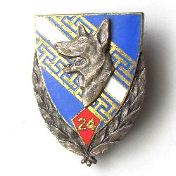 Badge of the 24th veterinary group