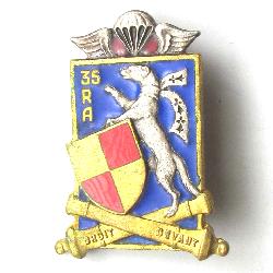 Badge of the 35th Artillery Parachute Regiment