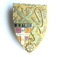 Badge of the 23rd Infantry Regiment