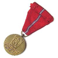 Medaille zum 20. Jahrestag des Slowakischen Nationalaufstands