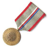 Medaille zum 20. Jahrestag der Befreiung der Tschechoslowakei