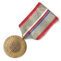 Medaile k 20. výročí osvobození Československa