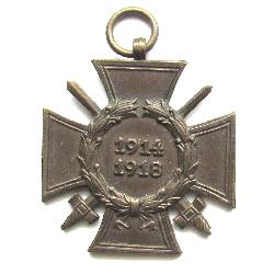 Honor Cross of World War 1914 1918