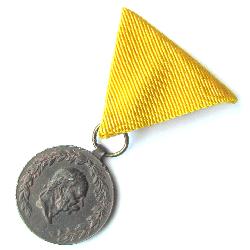 Medaile za 25letou záslužnou činnost na poli hasičském a záchranářském