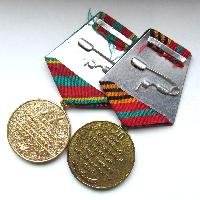 Medal for 20 years of repelling an attack and medal for 20 years of the Republic