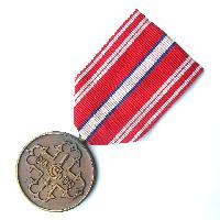 Medal for Czechoslovak volunteers from 1919