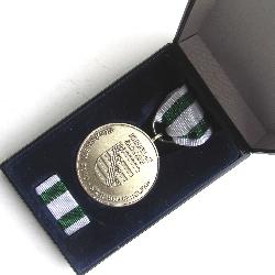 Medal Saxony floods 2002