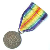 Czechoslovakia Victory Medal 1914 1919