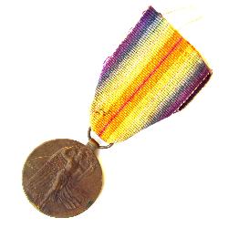 Czechoslovakia Victory Medal 1914 1919