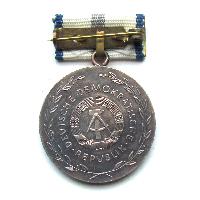 GDR medal for loyal services in health in silver